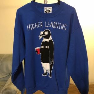 Riot Society higher learning crew neck